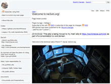 Tablet Screenshot of ke3vin.org